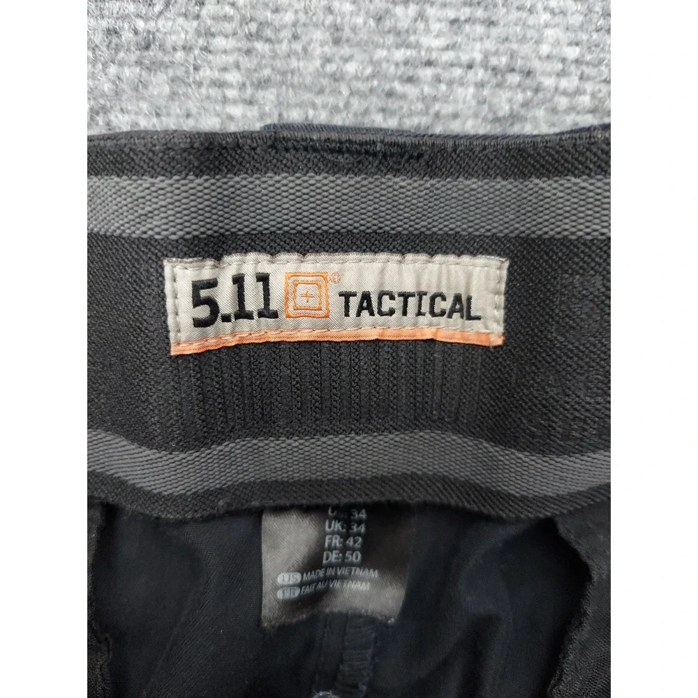 5.11 Tactical‎ Pants Mens 34 Blue Cargo Pockets Uniform Utility Workwear Outdoor